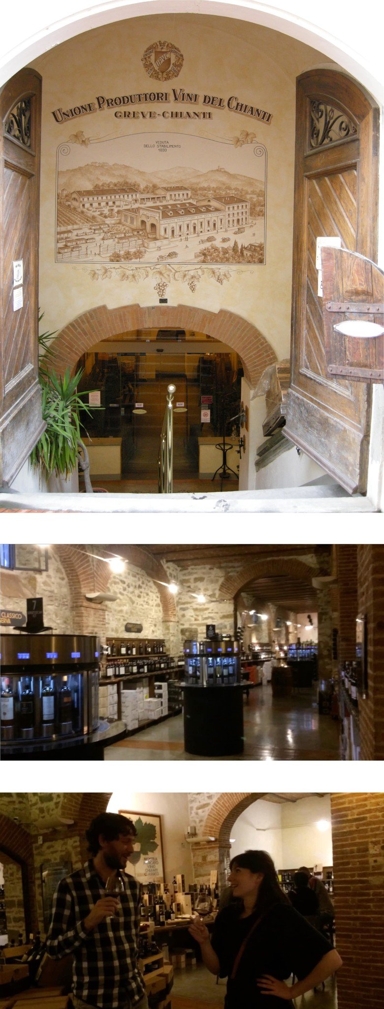 © Pandora's Bottle (2010) & (2015) Een aanrader als je in Toscane op vakantie bent: het proeflokaal Enoteca Falorni in Greve in Chianti. Hier kun je van vele Toscaanse topwijnen een paar slokken tappen