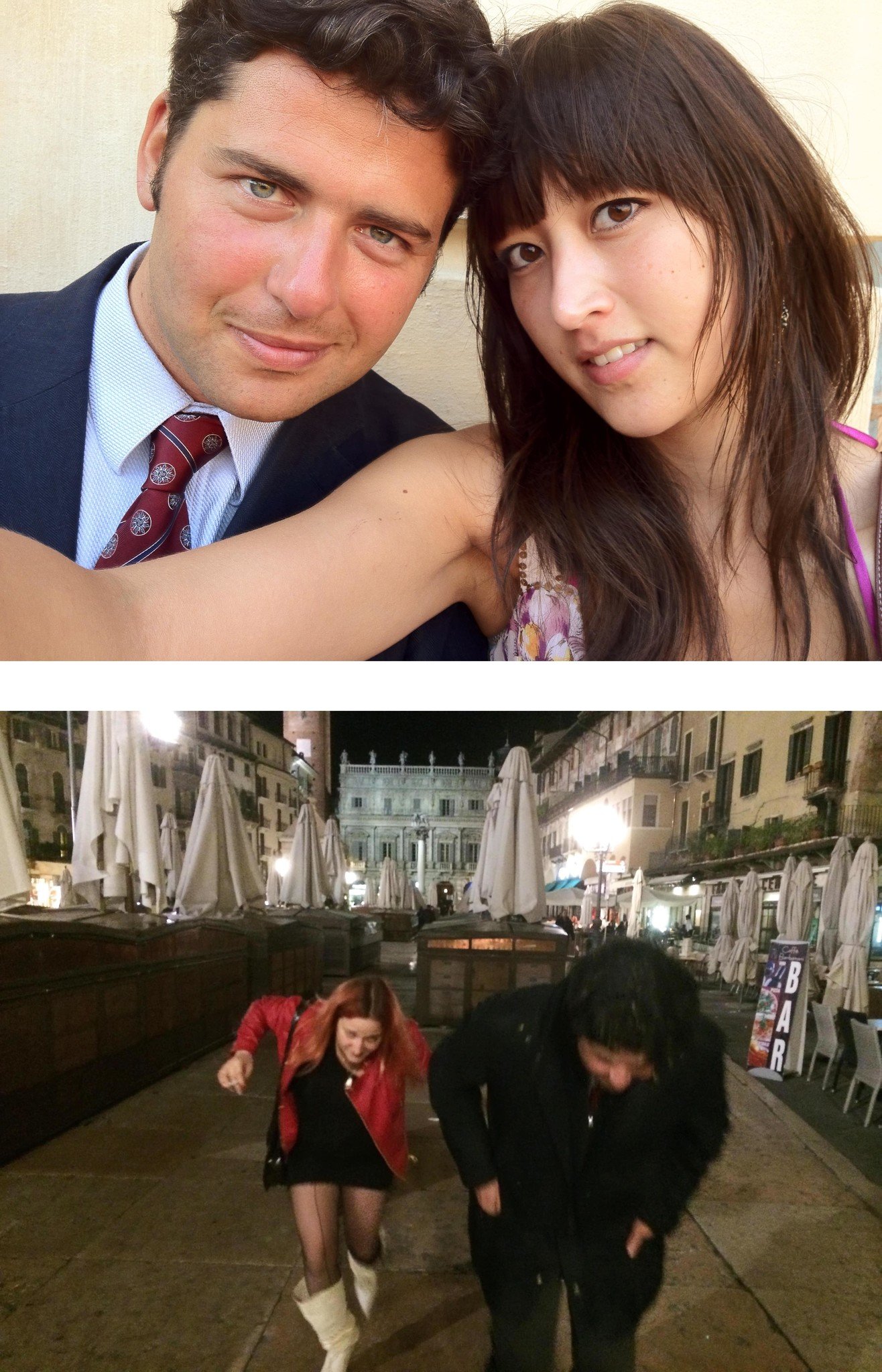 © Pandora's Bottle (2013) Wijnmaker Alessandro in de zon en in de regen.